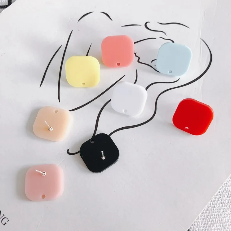 10pcs Square Earring Connectors Colorful Acrylic Earring Settings Dangle Earrings Base Earrings Hook for Jewelry Making Findings
10pcs Square Earring Connectors Colorful Acrylic Earring Settings Dangle Earrings Base Earrings Hook for Jewelry Making Findings