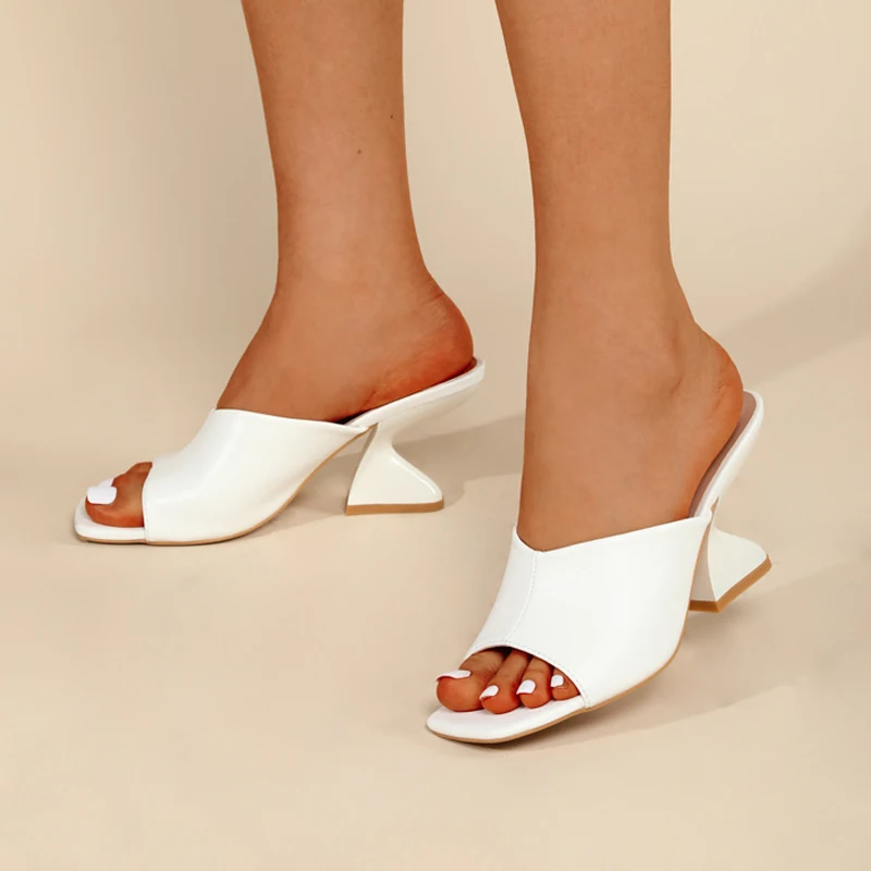 New Summer Women Slippers Female Wine Glass High Heels Shoes Ladies Solid Color Square Head Peep Toe Slip On Casual Footwear
New Summer Women Slippers Female Wine Glass High Heels Shoes Ladies Solid Color Square Head Peep Toe Slip On Casual Footwear