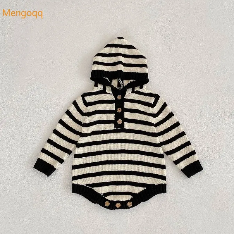 Весенний костюм для новорожденных mengoqq, вязаная одежда с капюшоном, полосатый комбинезон, комбинезон, Цельный Наряд, вязаный свитер для маль...
Весенний костюм для новорожденных mengoqq, вязаная одежда с капюшоном, полосатый комбинезон, комбинезон, Цельный Наряд, вязаный свитер для маль...