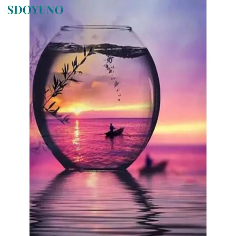 SDOYUNO Full Square Diamond Painting Space 5D Diy Diamond Embroidery Scenic Rhinestone Living Room Decorating Artwork
SDOYUNO Full Square Diamond Painting Space 5D Diy Diamond Embroidery Scenic Rhinestone Living Room Decorating Artwork