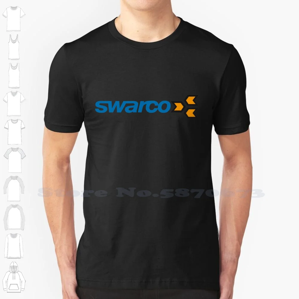 

Повседневная Уличная одежда с логотипом Swarco, футболка с принтом логотипа, графическая футболка из 100% хлопка