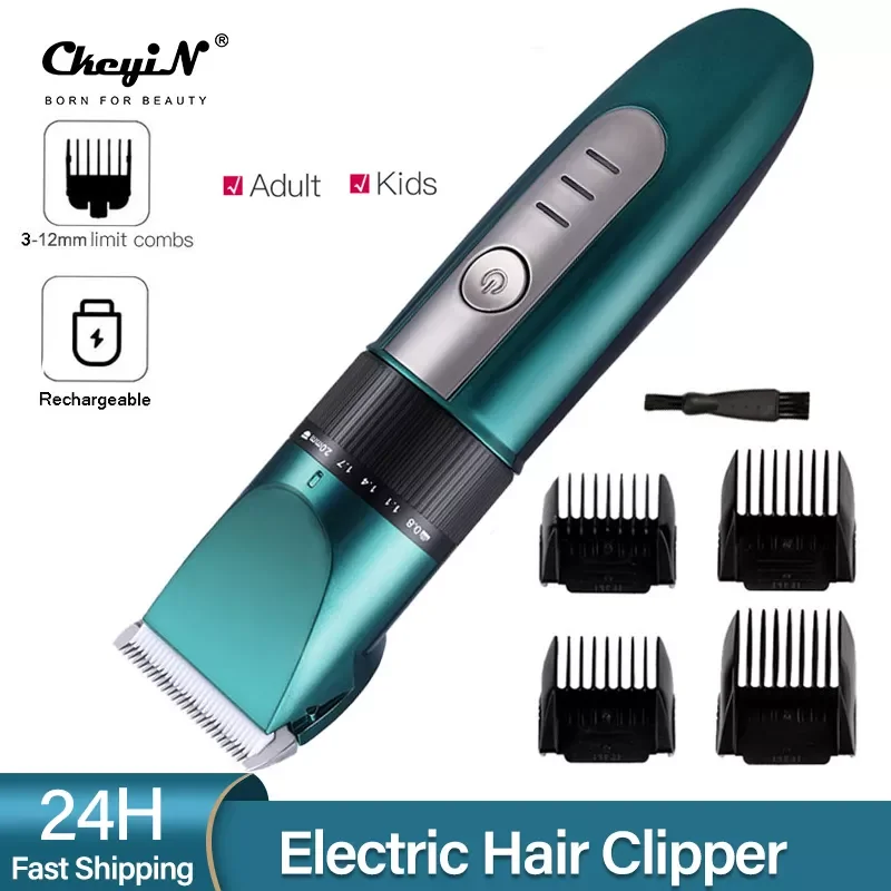 Professional Hair Clipper Men's Barber Beard Trimmer Rechargeable Ceramic Blade Hair Cutting Machine Low Noise Adult Kid Hai
Professional Hair Clipper Men's Barber Beard Trimmer Rechargeable Ceramic Blade Hair Cutting Machine Low Noise Adult Kid Hai