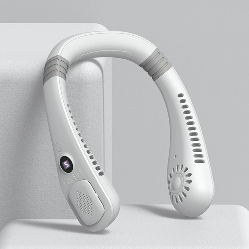 Портативный мини-вентилятор без листьев, Охлаждающие вентиляторы с цифровым дисплеем и USB-зарядкой, удобный легкий для кемпинга, походов, пикника 
Портативный мини-вентилятор без листьев, Охлаждающие вентиляторы с цифровым дисплеем и USB-зарядкой, удобный легкий для кемпинга, походов, пикника