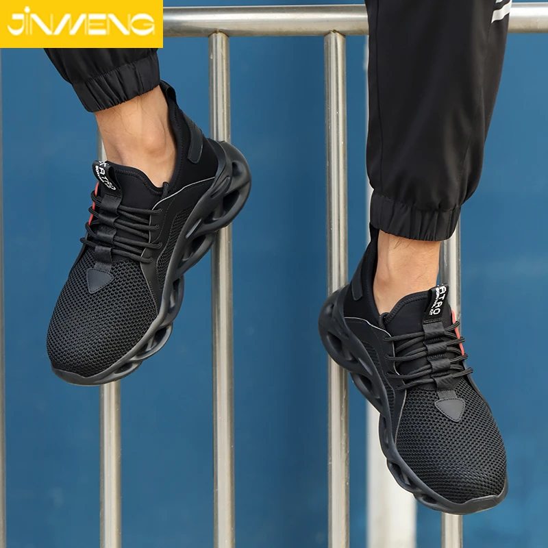 2022 New Safety Boots Men's Steel-toed Shoes Safety Shoes Anti-piercing Work Shoes Sports Shoes Breathable Protective Shoes 
2022 New Safety Boots Men's Steel-toed Shoes Safety Shoes Anti-piercing Work Shoes Sports Shoes Breathable Protective Shoes