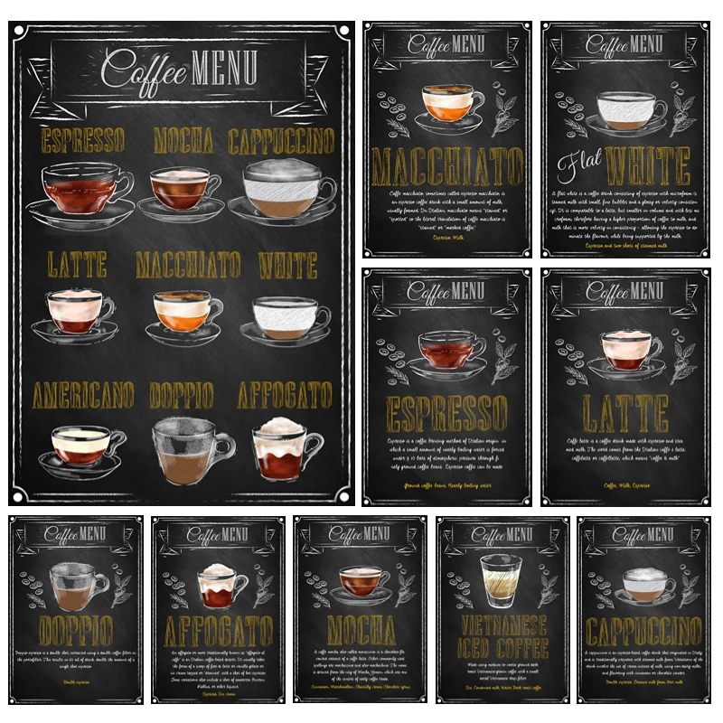 Coffee Metal Signage Retro Plate Print Tin Painting Vintage Poster Cafe Restaurant Kitchen Wall Art Decor Painting Aesthetics
Coffee Metal Signage Retro Plate Print Tin Painting Vintage Poster Cafe Restaurant Kitchen Wall Art Decor Painting Aesthetics