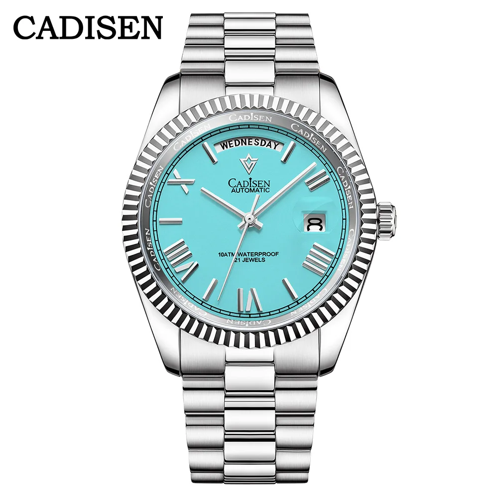 Cadisen TFNY BLUE часы мужские плавательные с сапфировым стеклом Япония Miyota 8285 механизм 40 мм корпус из нержавеющей стали 2022 новые часы
Cadisen TFNY BLUE часы мужские плавательные с сапфировым стеклом Япония Miyota 8285 механизм 40 мм корпус из нержавеющей стали 2022 новые часы