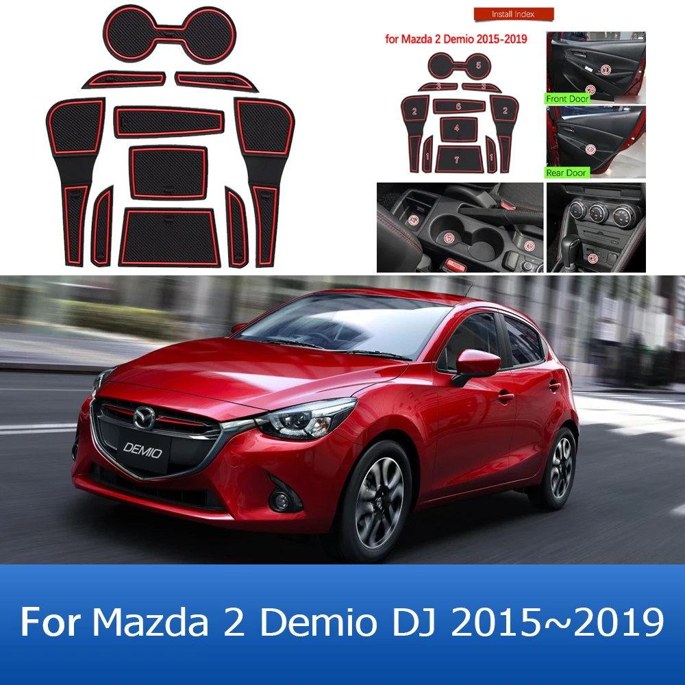 For Mazda 2 Demio DJ 2015 2016 2017 2018 2019 Anti-Slip Mat Gate Mats Cup Door Groove Pads Car Groove Mat Interior Accessories
For Mazda 2 Demio DJ 2015 2016 2017 2018 2019 Anti-Slip Mat Gate Mats Cup Door Groove Pads Car Groove Mat Interior Accessories