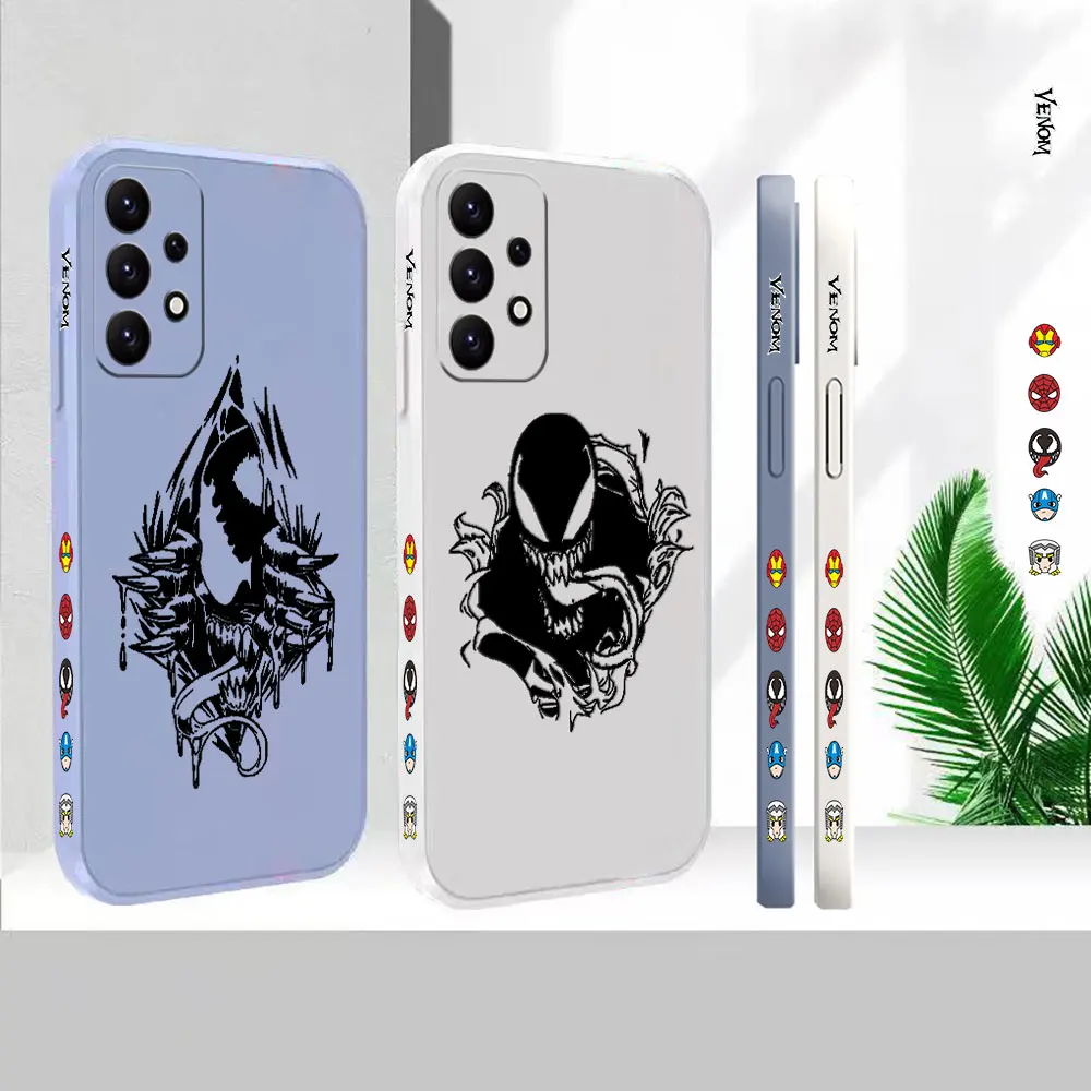 Liquid Silicone For Samsung A91 A73 A72 A71 A53 A52 A51 A42 A33 A32 A31 A23 A22 A21S A13 A12 Cover Marvel Venom Case Funda Cqoue
Liquid Silicone For Samsung A91 A73 A72 A71 A53 A52 A51 A42 A33 A32 A31 A23 A22 A21S A13 A12 Cover Marvel Venom Case Funda Cqoue