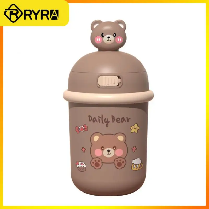 

Stainless Steel Children's Water Bottle Portable 350ml Cute Bear Cup Girls Super Water Bottle Take-away Thermos Cup