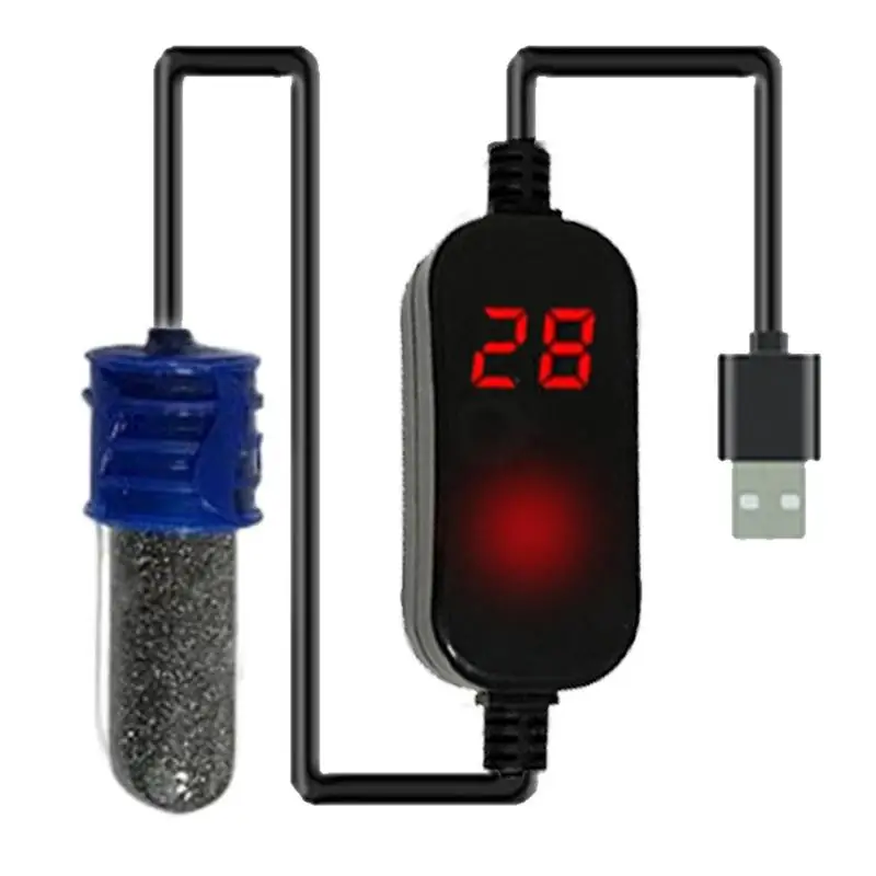 Aquarium Heater USB Powered Aquarium Heater Mini Fish Tank Heater with External Temperature Controller for Betta Fish Tank
Aquarium Heater USB Powered Aquarium Heater Mini Fish Tank Heater with External Temperature Controller for Betta Fish Tank