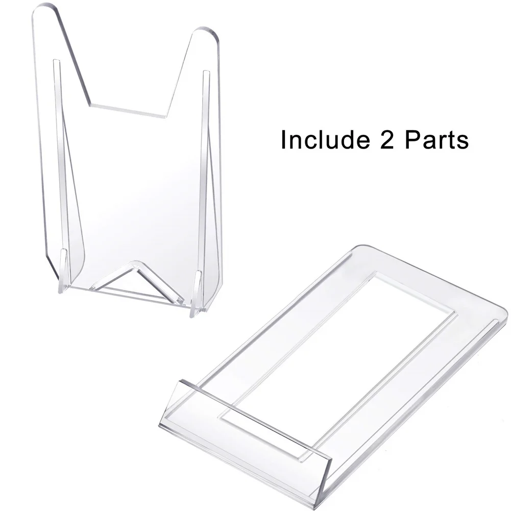 2pcs Clear Acrylic Plaque Display Stand Adjustable Plastic Holder Stand Tray For Phone Photo Frame Picture Dishes Plate Tag Rack
2pcs Clear Acrylic Plaque Display Stand Adjustable Plastic Holder Stand Tray For Phone Photo Frame Picture Dishes Plate Tag Rack