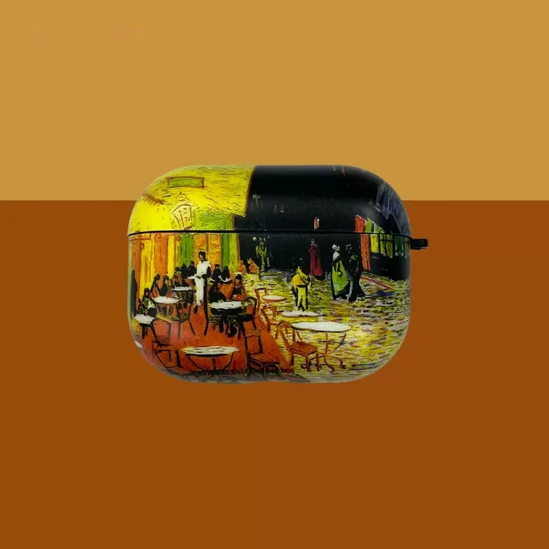 Cute Village Painting Cover for Airpods Pro case Protective earpods Para Airpod 2 3 Fashion KeyChain funda Van Gogh designer bag
Cute Village Painting Cover for Airpods Pro case Protective earpods Para Airpod 2 3 Fashion KeyChain funda Van Gogh designer bag