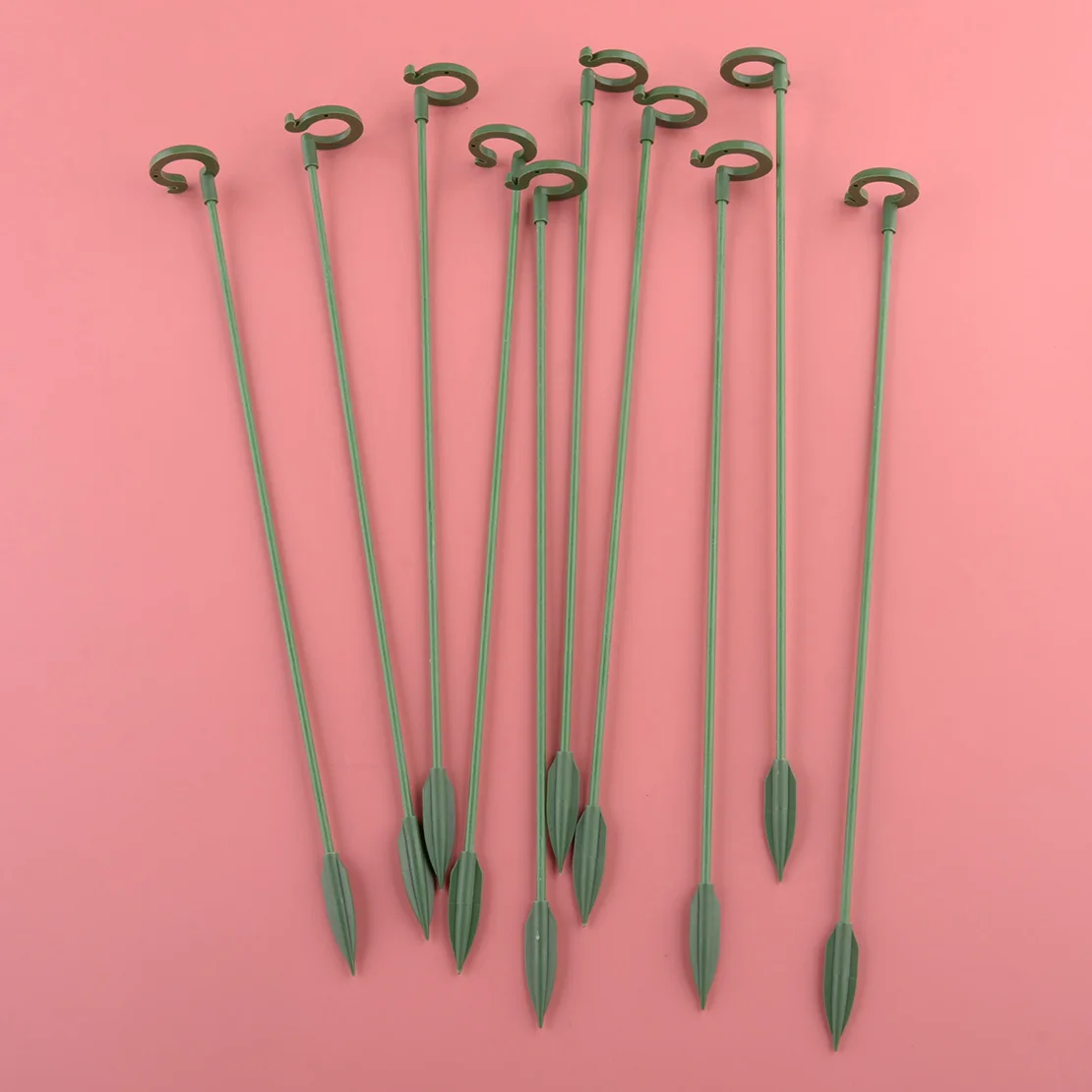 10pcs 27CM Green Fiberglass Tomato Plant Stem Support Stakes Trellis Gardening Climbing Cage Stand Fit for Roses Peonies Lilies
10pcs 27CM Green Fiberglass Tomato Plant Stem Support Stakes Trellis Gardening Climbing Cage Stand Fit for Roses Peonies Lilies