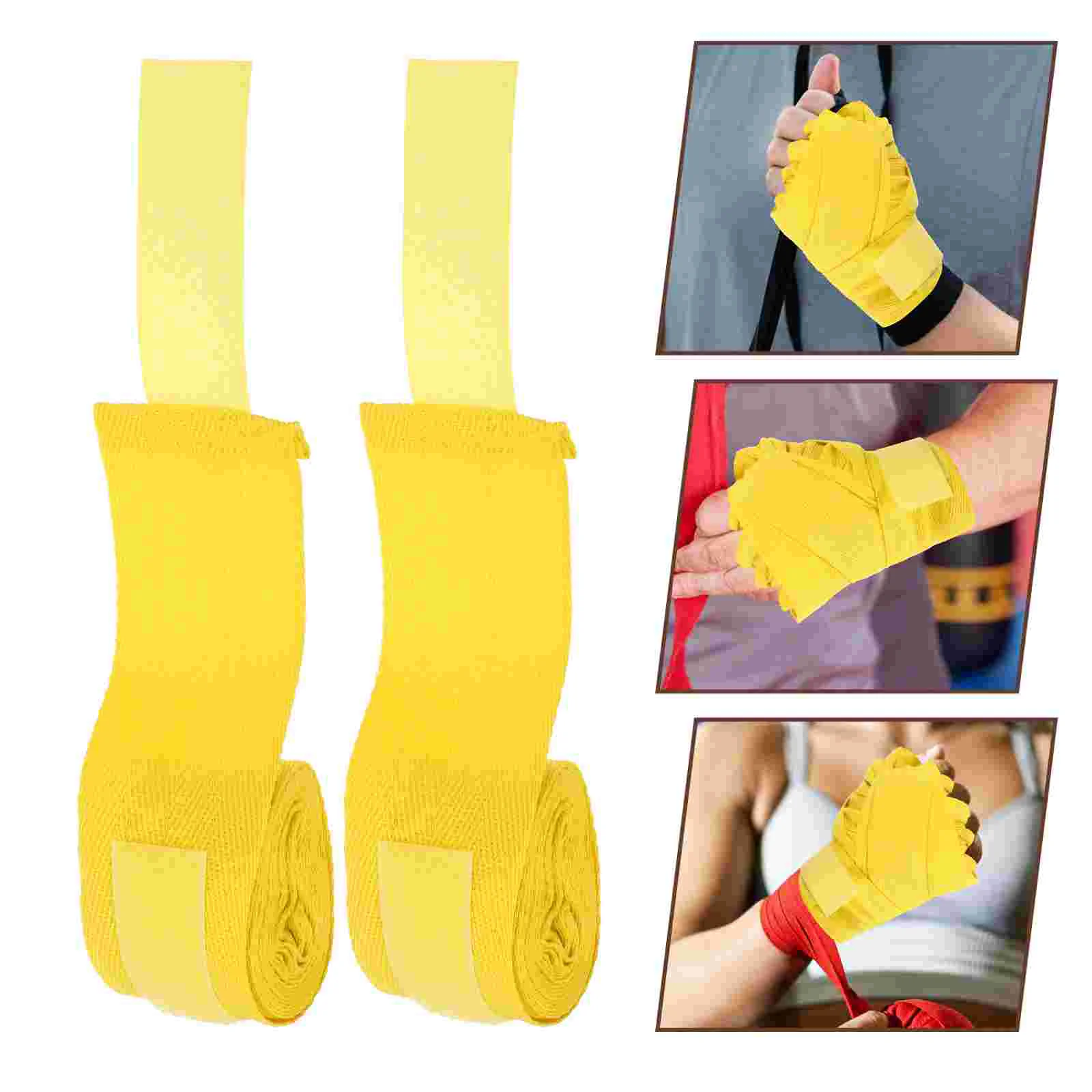 2 Rolls Breathable Boxing Hand Bandage Long Wrist Strap Sweat Absorbing Hand Wrap for Boxing
2 Rolls Breathable Boxing Hand Bandage Long Wrist Strap Sweat Absorbing Hand Wrap for Boxing