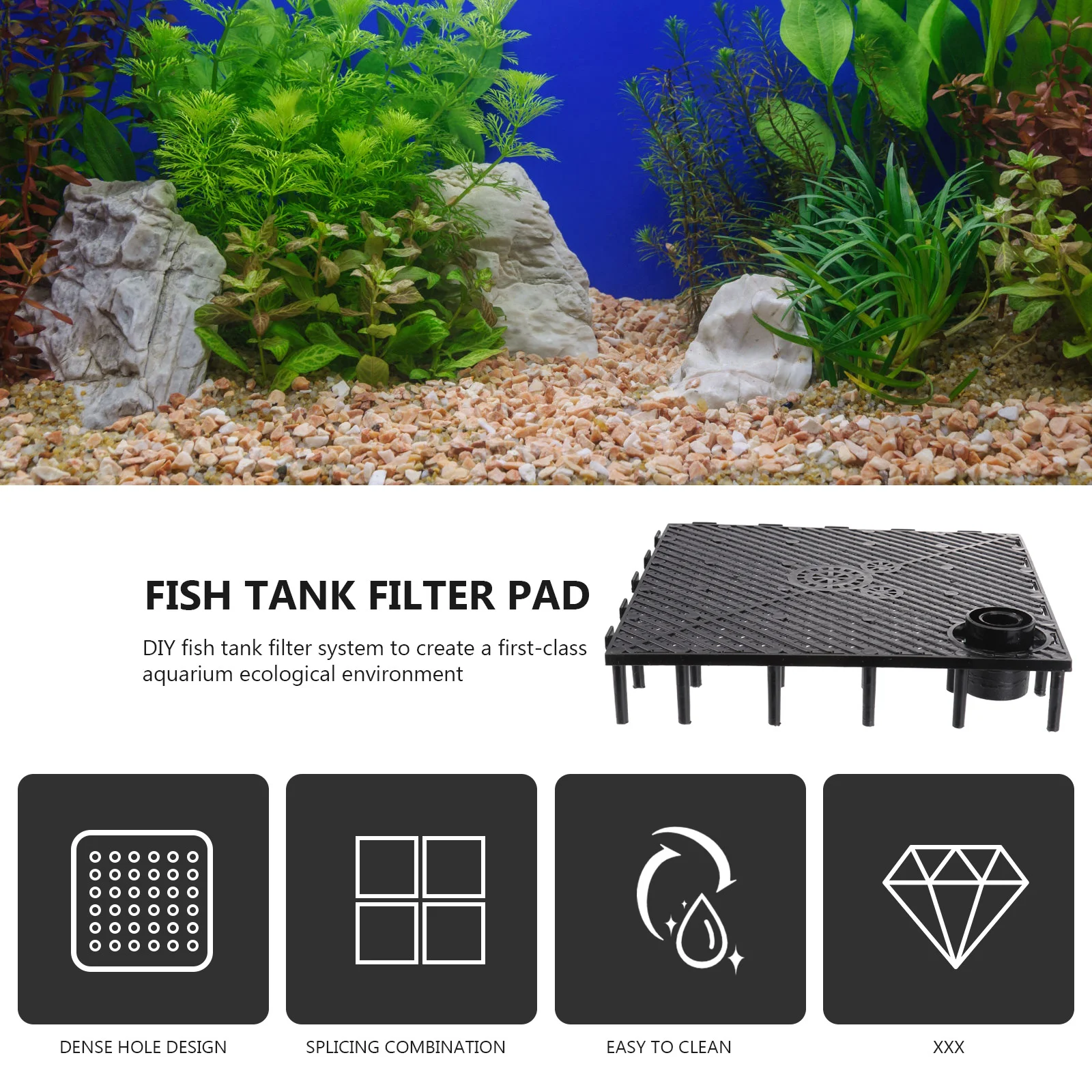 Aquarium Tank Divider Fish Crate Gallon Egg Sand Grid Filter Plates Black Bottom Gravel Isolation Undergravel Boardsboard
Aquarium Tank Divider Fish Crate Gallon Egg Sand Grid Filter Plates Black Bottom Gravel Isolation Undergravel Boardsboard
