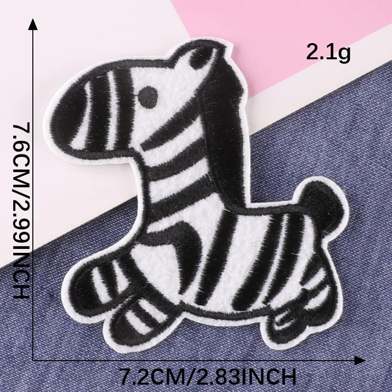 5pcs Cute Animal Zebra Cloth Stickers Sewing Embroidery Badges Diy Ironing On Kids T-Shirts Bag Hat Clothing Patches
5pcs Cute Animal Zebra Cloth Stickers Sewing Embroidery Badges Diy Ironing On Kids T-Shirts Bag Hat Clothing Patches