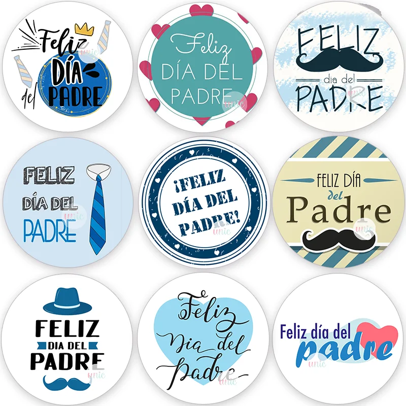 Happy Father's Day Decor Sticker Labels Feliz Día Del Padre Español Self-adhesive Stickers Party Gift Packing Decor
Happy Father's Day Decor Sticker Labels Feliz Día Del Padre Español Self-adhesive Stickers Party Gift Packing Decor