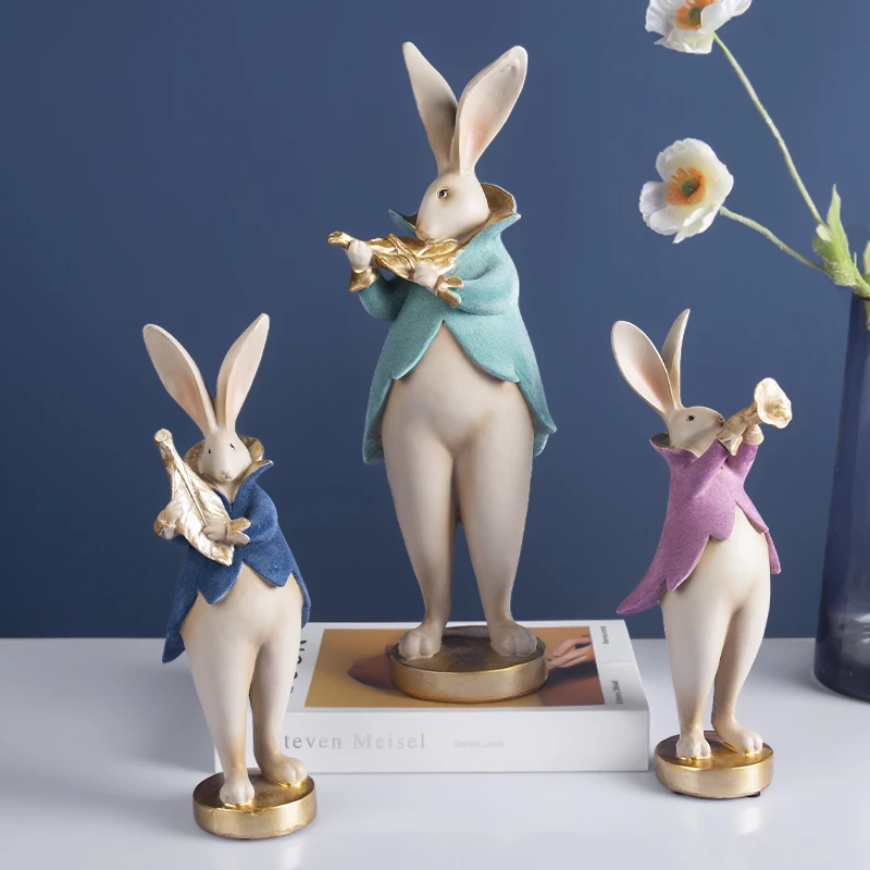 Creative spray velvet rabbits ornaments living room porch wine cabinet desktop music bunny decorations home furnishings 
Creative spray velvet rabbits ornaments living room porch wine cabinet desktop music bunny decorations home furnishings