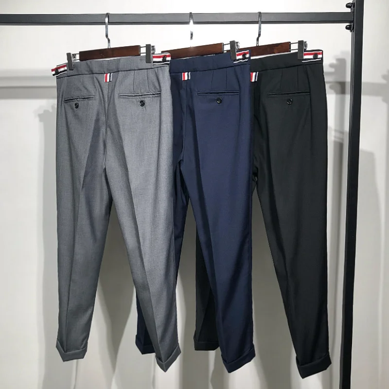 tb men's small feet slim nine-point business casual trend work professional suit pants trousers
tb men's small feet slim nine-point business casual trend work professional suit pants trousers