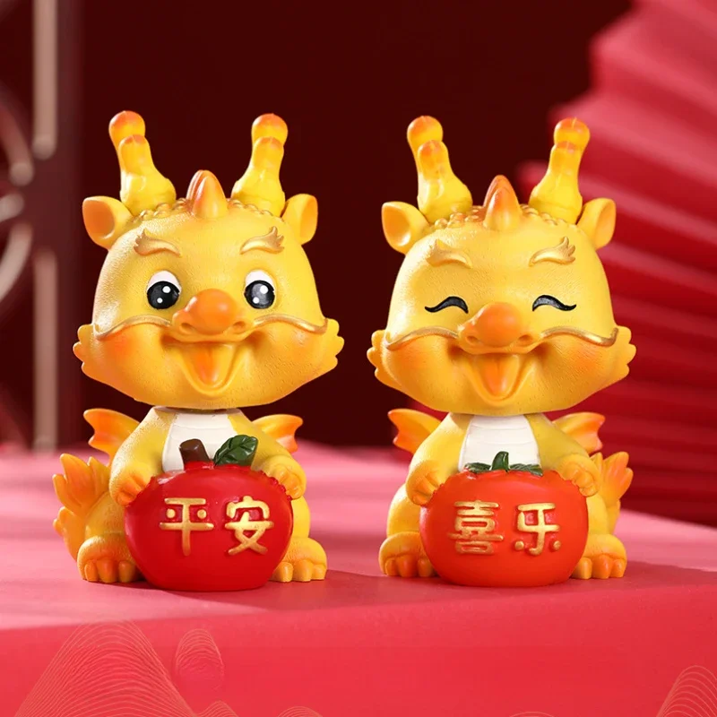 Небольшие украшения, китайские зодиаки, год Дракона, смола, ручная работа, китайское шикарное украшение для дома, талисман Longbao с новым годом 
Небольшие украшения, китайские зодиаки, год Дракона, смола, ручная работа, китайское шикарное украшение для дома, талисман Longbao с новым годом