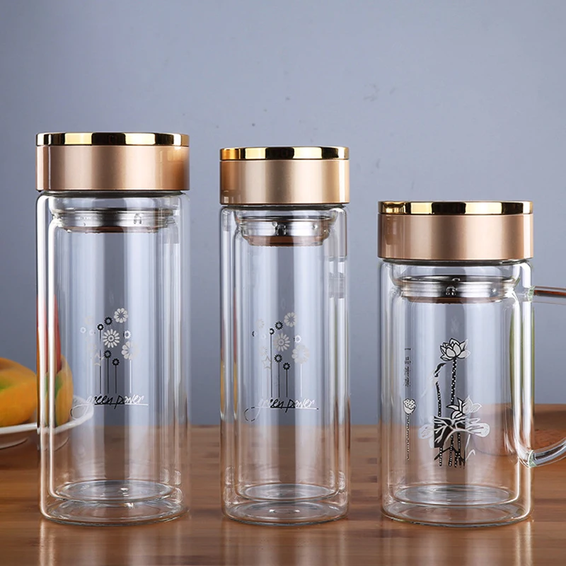 New Double Wall Glass cup Bottles Tumbler Glass Tea Drinking, Teacup Coffee Water pot tea cup,Water Bottle cups Flask
New Double Wall Glass cup Bottles Tumbler Glass Tea Drinking, Teacup Coffee Water pot tea cup,Water Bottle cups Flask