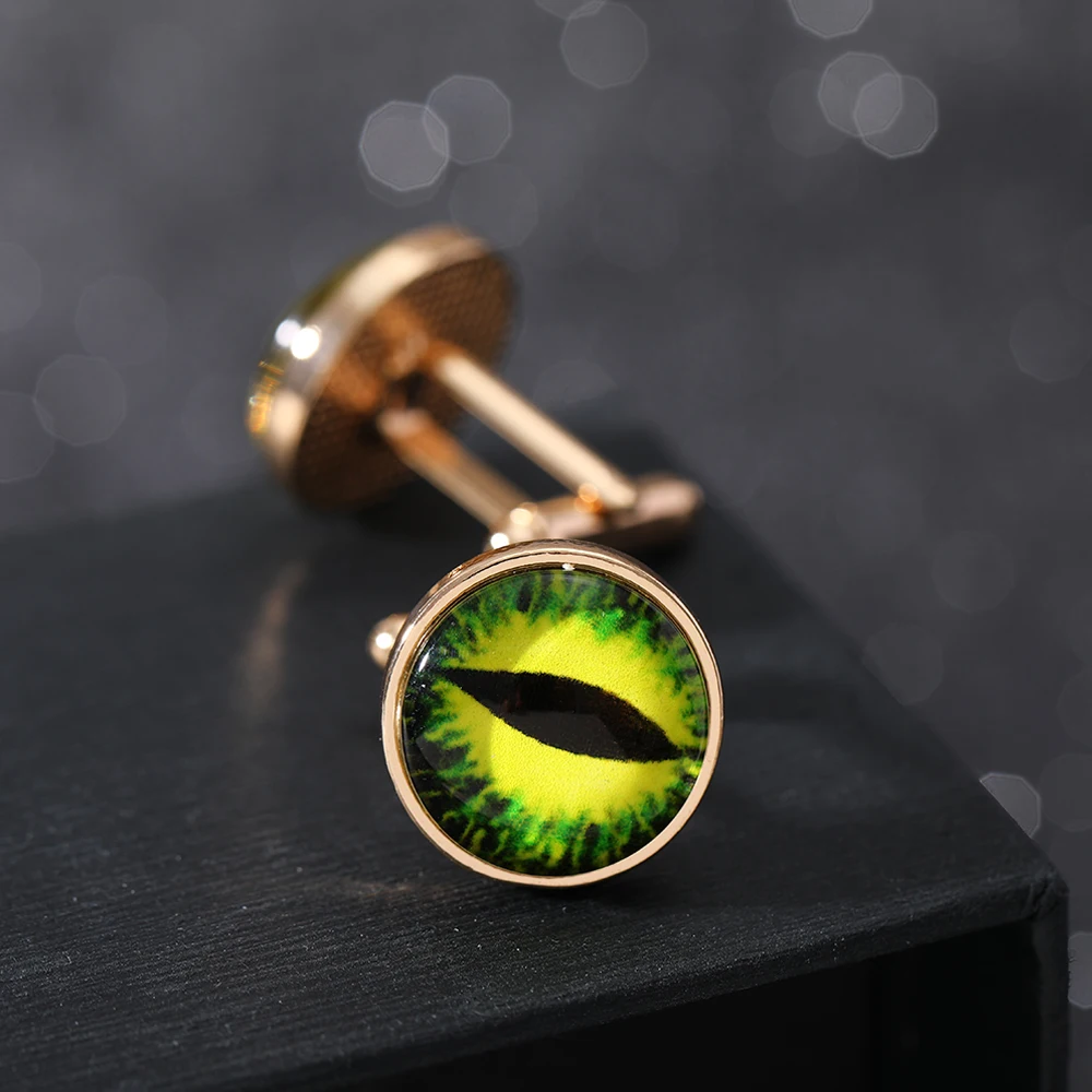 2 Pcs Blue Green Yellow Eyeball Cufflinks Time Gem Round Cuff Links Eye Sleeve Button For Men Women Tuxedo Shirts Business Gift
2 Pcs Blue Green Yellow Eyeball Cufflinks Time Gem Round Cuff Links Eye Sleeve Button For Men Women Tuxedo Shirts Business Gift