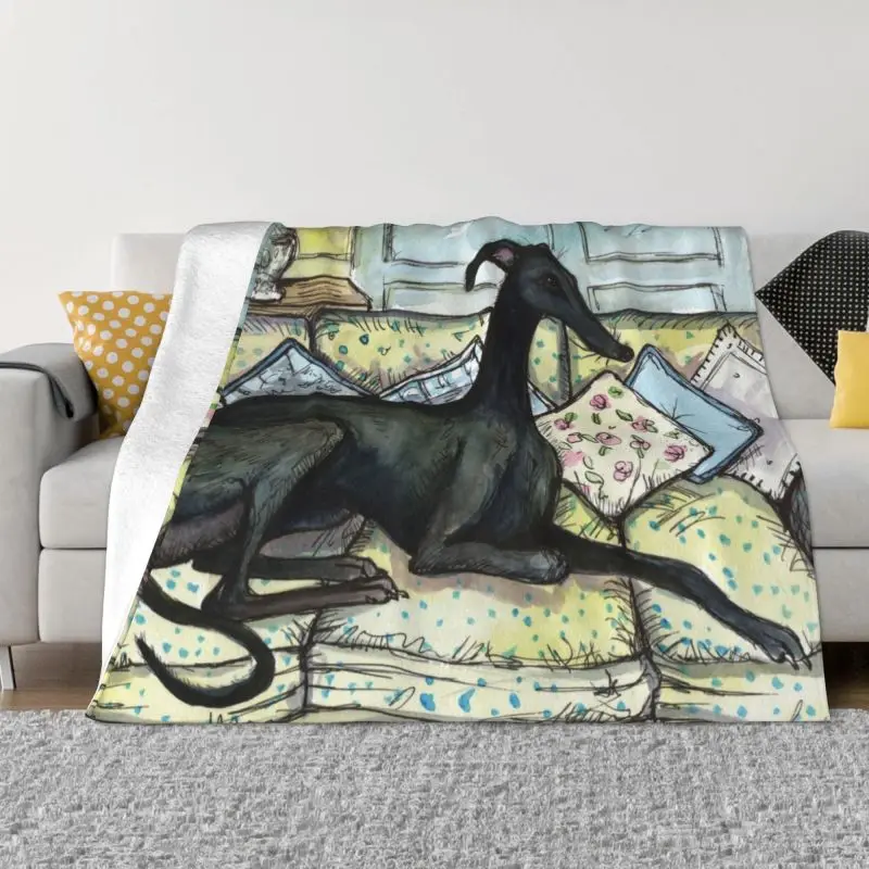 Мультяшное одеяло Greyhound с изображением собаки, теплое флисовое мягкое фланелевое одеяло для щенка, для спальни, дивана, дома, осени
Мультяшное одеяло Greyhound с изображением собаки, теплое флисовое мягкое фланелевое одеяло для щенка, для спальни, дивана, дома, осени