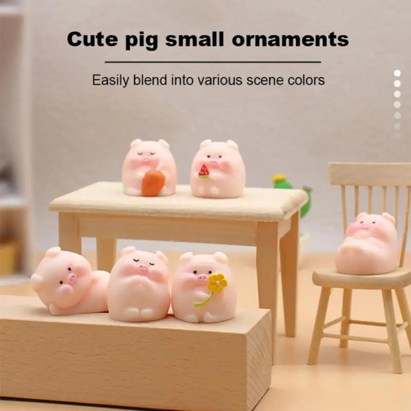 Mini Resin Pig Ornaments Micro Landscape Simulation Cartoon Toy Cute DIY Accessories Collection Craft Gift Car Room Home Decor
Mini Resin Pig Ornaments Micro Landscape Simulation Cartoon Toy Cute DIY Accessories Collection Craft Gift Car Room Home Decor