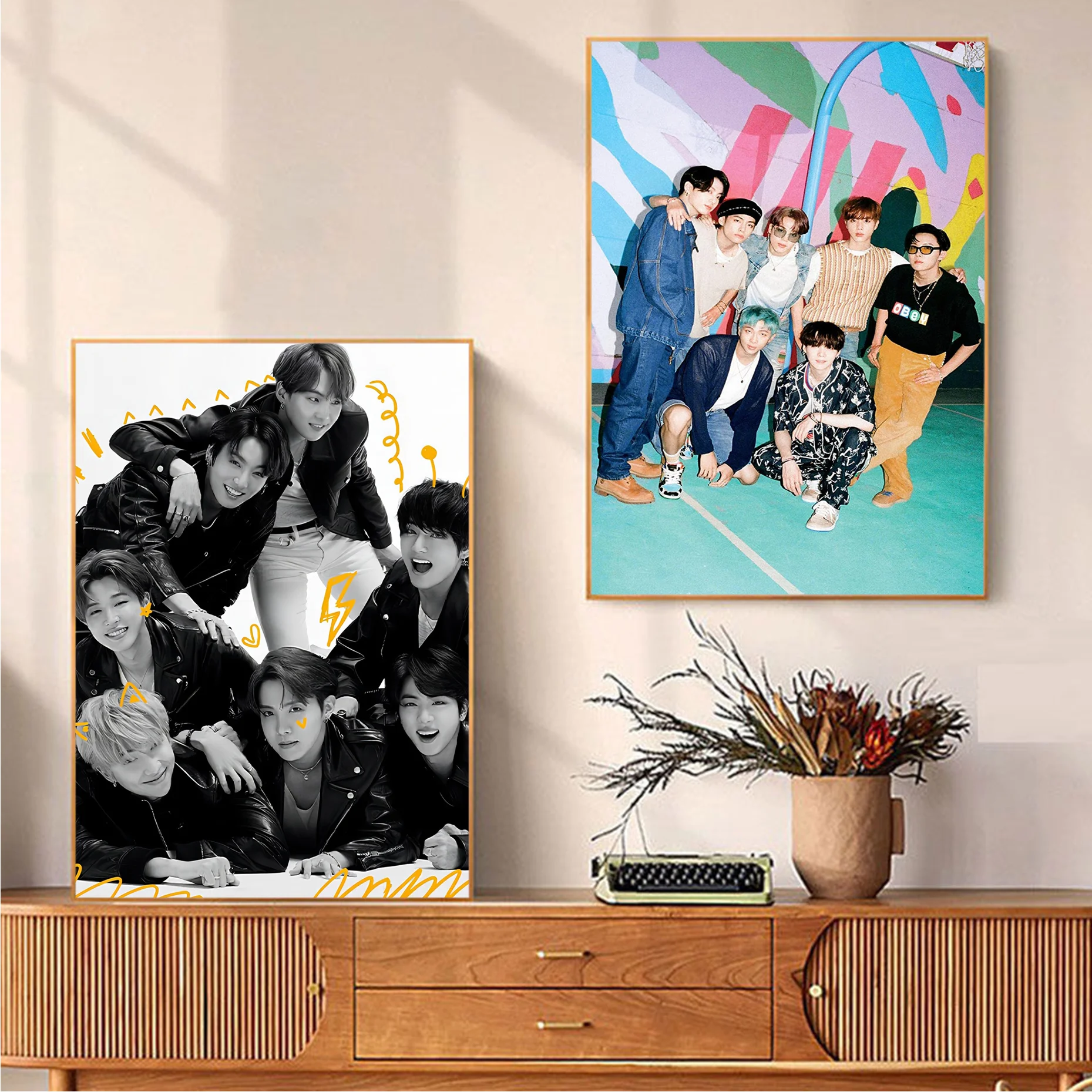 Cartoon Anime KPOP Fashion Idol Korean-Boy-Band Star Anime Poster Fancy Wall Sticker For Living Room Bar Decoration Wall Decor
Cartoon Anime KPOP Fashion Idol Korean-Boy-Band Star Anime Poster Fancy Wall Sticker For Living Room Bar Decoration Wall Decor