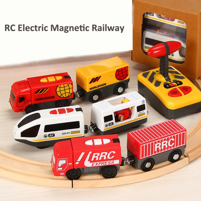 Railway Locomotive Magnetically Connected Electric Small Train Magnetic Rail Toy Compatible With Wooden Track Present For Kids
Railway Locomotive Magnetically Connected Electric Small Train Magnetic Rail Toy Compatible With Wooden Track Present For Kids