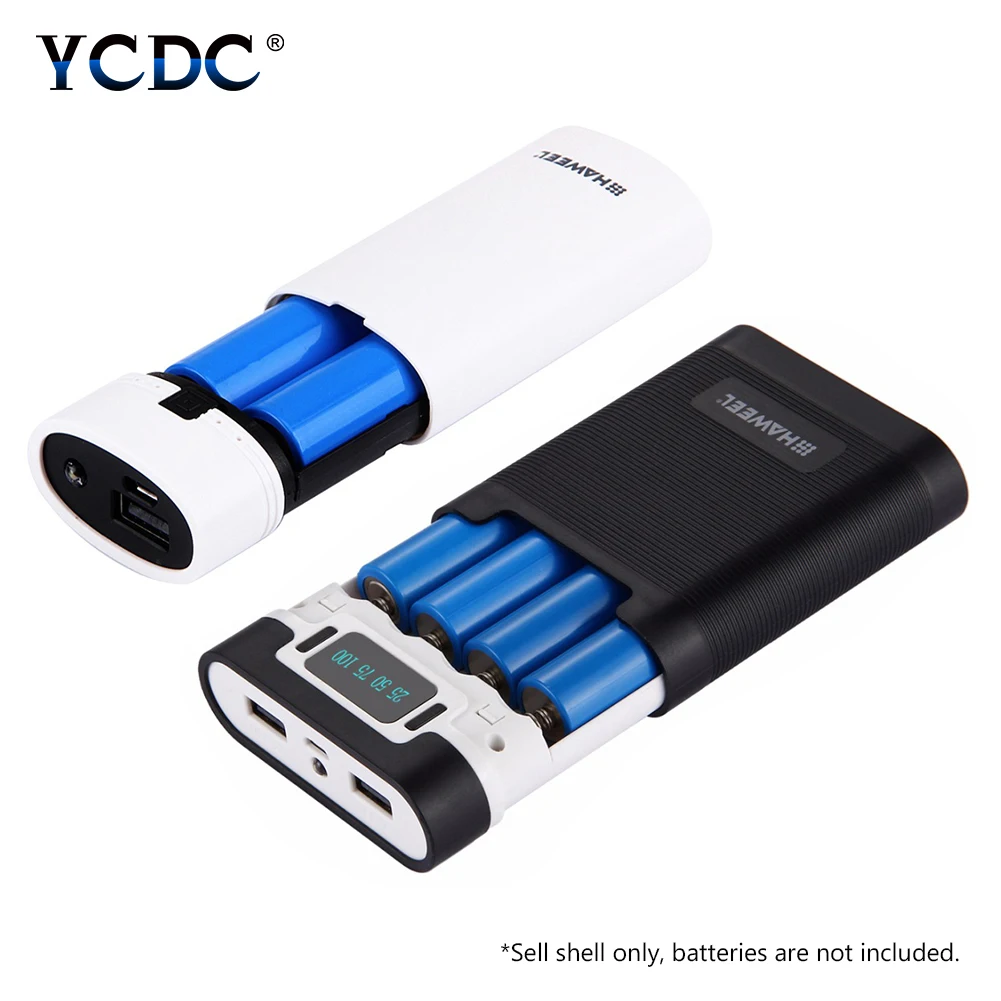 5V 18650 Battery Case Box DIY Power Bank Charger Shell Charging Case 5600mAh/10000mAh For 2/4x18650 Li-ion Lithium Batteries
5V 18650 Battery Case Box DIY Power Bank Charger Shell Charging Case 5600mAh/10000mAh For 2/4x18650 Li-ion Lithium Batteries