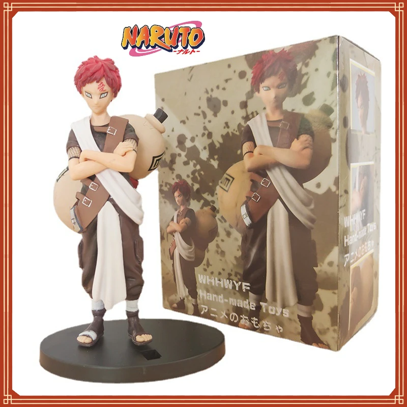 19cm Naruto Gaara Gourd Sand Shadow Anime Peripheral Hand-made Toys PVC Model Ornament Office Decoration Room Toy Christmas Gift
19cm Naruto Gaara Gourd Sand Shadow Anime Peripheral Hand-made Toys PVC Model Ornament Office Decoration Room Toy Christmas Gift