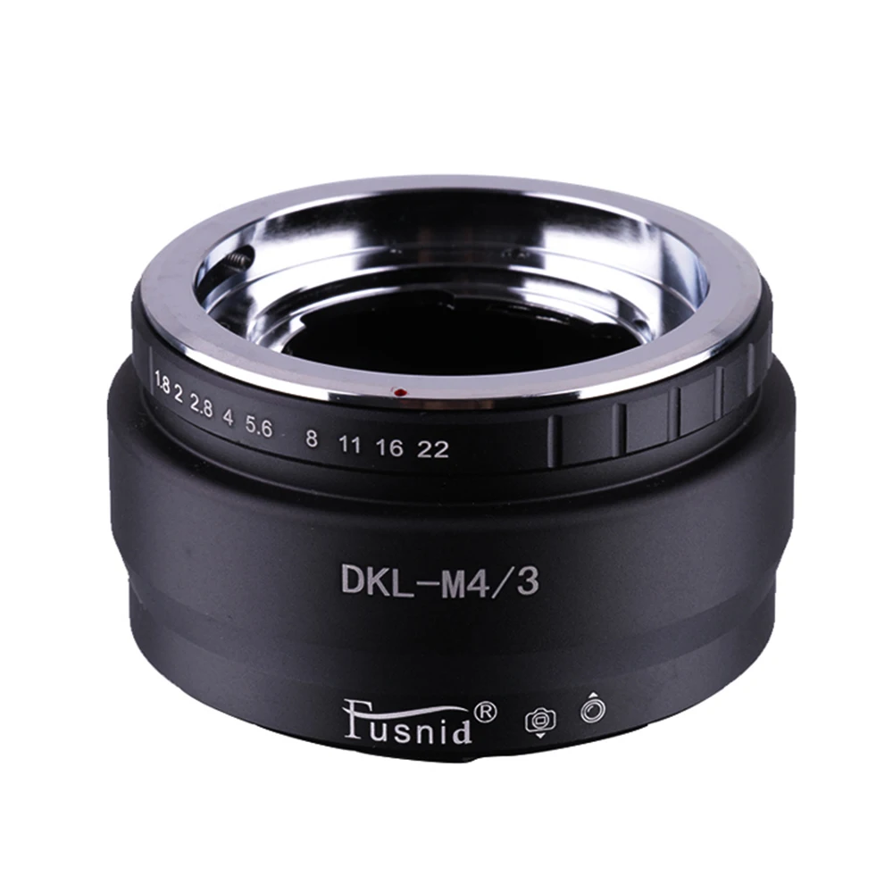 DKL-M4/3 Lens Adapter Ring for Deckel Lens to Micro Four Third M4/3 GH3/4/5 EM1/M/M10/EP5/EPL3/PL5/PL6/PL7 Camera
DKL-M4/3 Lens Adapter Ring for Deckel Lens to Micro Four Third M4/3 GH3/4/5 EM1/M/M10/EP5/EPL3/PL5/PL6/PL7 Camera