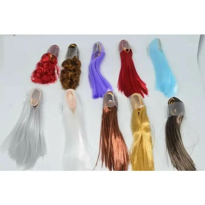 

E4-10 1/6 Scale Woman Hair Wig Multi Color For 12" Female HT Kumik Head Sculpt Doll