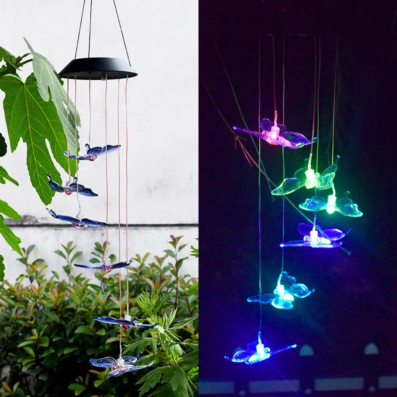 2022 Solar Led Wind Chimes Colour Changing Lights Hanging Butterfly Decoration For Garden Outdoor Home Decor Decoration Maison
2022 Solar Led Wind Chimes Colour Changing Lights Hanging Butterfly Decoration For Garden Outdoor Home Decor Decoration Maison