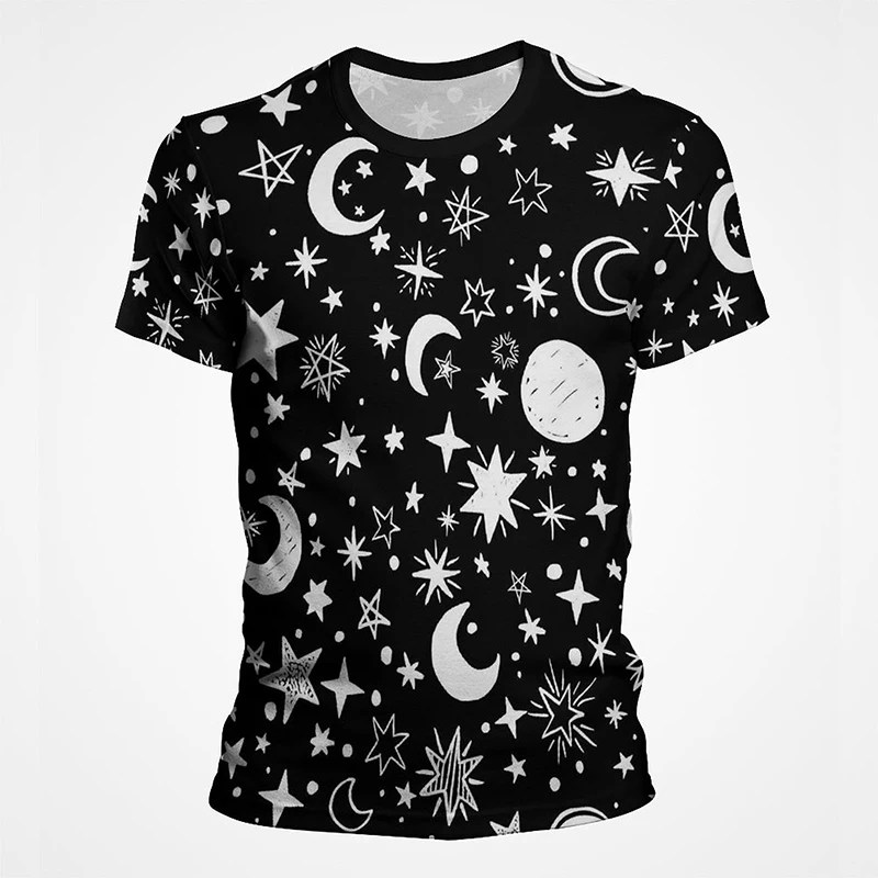 Universe Space Starry Sky Cloud Sun Star Moon Constellation 3D Graffiti T-shirts Men Summer Hip Hop Casual Clothes Tees Tops
Universe Space Starry Sky Cloud Sun Star Moon Constellation 3D Graffiti T-shirts Men Summer Hip Hop Casual Clothes Tees Tops
