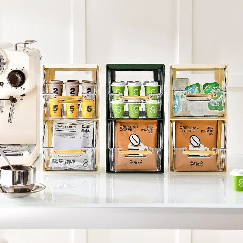 Tea Bag Storage Box Drawer Type Coffee Capsule Sorting Box Acrylic Sealed Storage Jar with Lid Tea Coffee Sugar Container
Tea Bag Storage Box Drawer Type Coffee Capsule Sorting Box Acrylic Sealed Storage Jar with Lid Tea Coffee Sugar Container