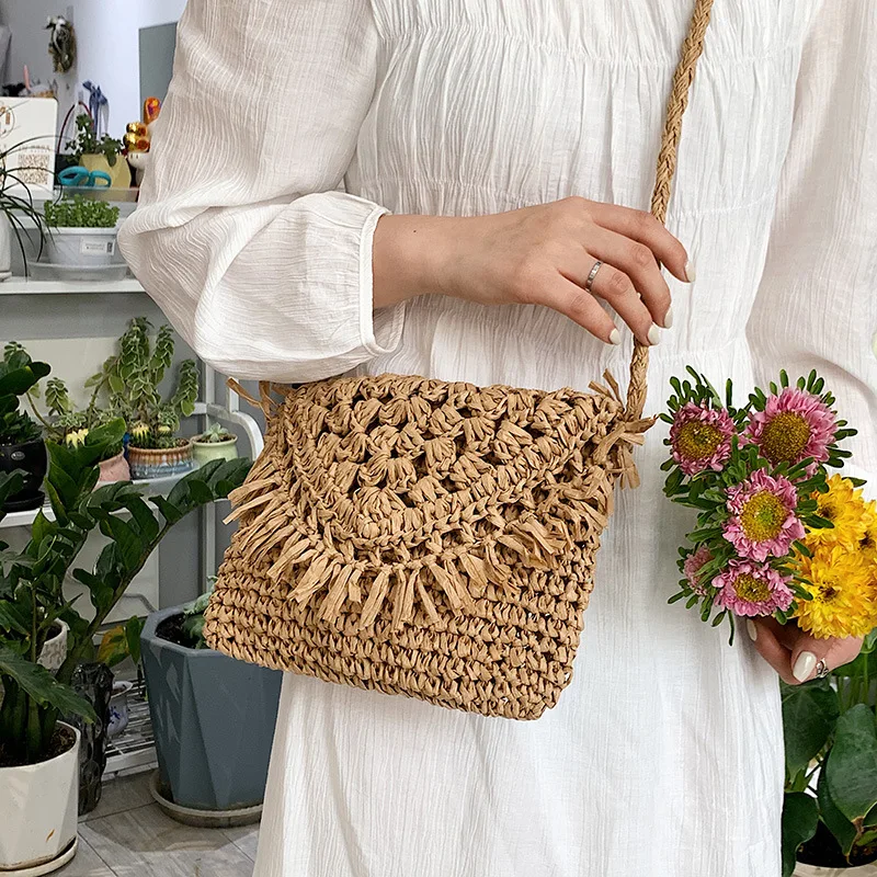 Summer Women's Crossbody Bag 2022 Trend Shoulder Messenger Straw Beach Bag for Woman Fashion Weaving Luxury Designer Female Lady
Summer Women's Crossbody Bag 2022 Trend Shoulder Messenger Straw Beach Bag for Woman Fashion Weaving Luxury Designer Female Lady