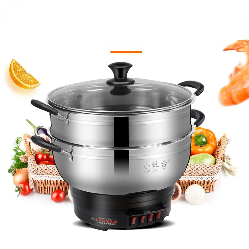 

Stainless Steel Boilers Multi Function Rice Roll Dumpling Large Steamer Cooker Electric Thermomix Garnki Do Gotowania Cookware