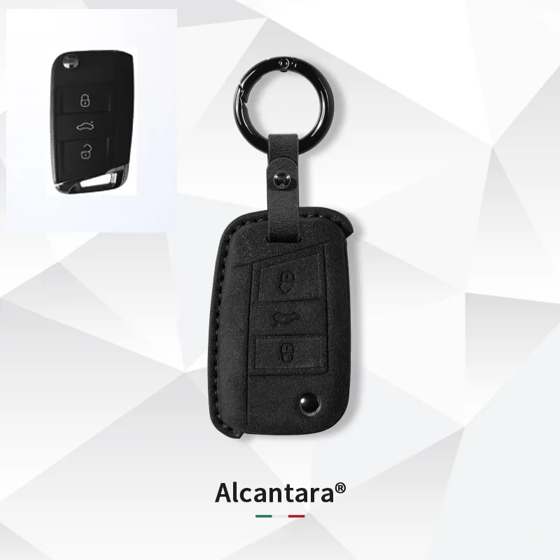 Alcantara Car Key Case Cover For VW Volkswagen Polo Tiguan Passat B5 B6 B7 Golf MK Jetta Skoda Kodiaq Superb Octavia Seat Etc
Alcantara Car Key Case Cover For VW Volkswagen Polo Tiguan Passat B5 B6 B7 Golf MK Jetta Skoda Kodiaq Superb Octavia Seat Etc