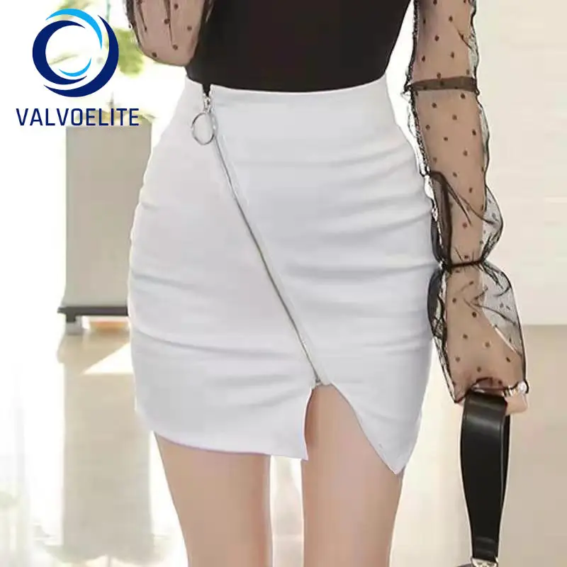 Spring Summer New Woman Skirt Sexy Tight Irregular Elastic Miniskirt Casual Fashion Solid Color High Waist Slit Bag Hip Skirt
Spring Summer New Woman Skirt Sexy Tight Irregular Elastic Miniskirt Casual Fashion Solid Color High Waist Slit Bag Hip Skirt