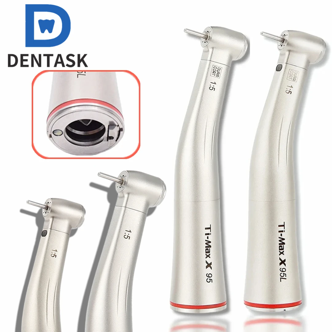 Push Button 1:5 Increasing High Speed Dental Contra Angle Handpiece X95/X95L Inner Water Spray Red Ring Air Turbine Low Speed
Push Button 1:5 Increasing High Speed Dental Contra Angle Handpiece X95/X95L Inner Water Spray Red Ring Air Turbine Low Speed