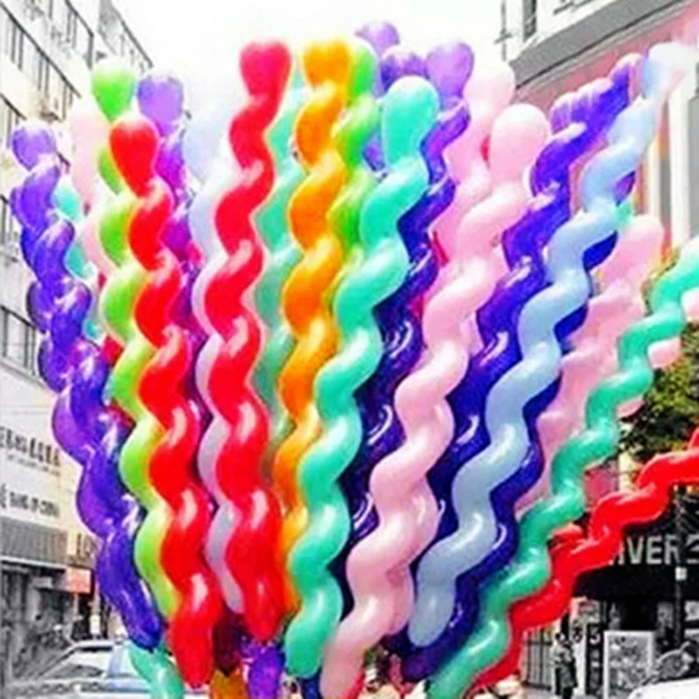 Garden Spiral Shape Balloons Alien Balloon Random Colors Spiral Shape Twist Ball 100 Pcs Colorful And Cute Brand New
Garden Spiral Shape Balloons Alien Balloon Random Colors Spiral Shape Twist Ball 100 Pcs Colorful And Cute Brand New