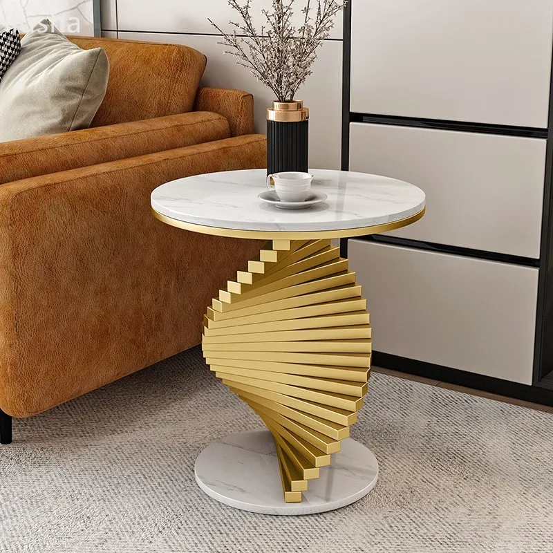 2022 Nordic marble coffee table simple modern creative living room sofa corner few light luxury balcony simple small round table
2022 Nordic marble coffee table simple modern creative living room sofa corner few light luxury balcony simple small round table