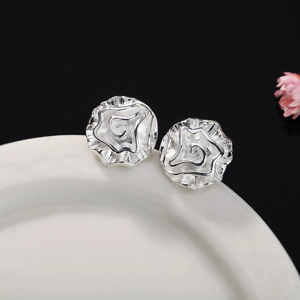 Elegant Rose Earring 925 Silver Stud Earrings for Party Engagement Wedding Gift Fashion Jewelry 2022 Trend Earrings Piercing
Elegant Rose Earring 925 Silver Stud Earrings for Party Engagement Wedding Gift Fashion Jewelry 2022 Trend Earrings Piercing