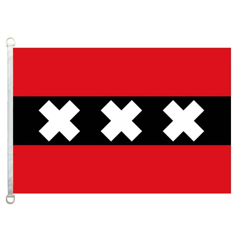 Amsterdam flag Home Decoration Outdoor Decor Polyester Banners and Flags 90x150cm 120x180cm
Amsterdam flag Home Decoration Outdoor Decor Polyester Banners and Flags 90x150cm 120x180cm