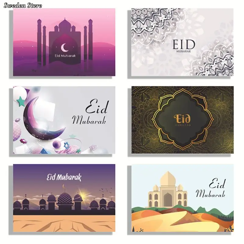 Карты Eid Mubarak, конверты, подарки, фотоальбом Рамадан, 6 шт., 2023 год, исламский мусульманский Eid Al-fitr, пригласительные принадлежности
Карты Eid Mubarak, конверты, подарки, фотоальбом Рамадан, 6 шт., 2023 год, исламский мусульманский Eid Al-fitr, пригласительные принадлежности