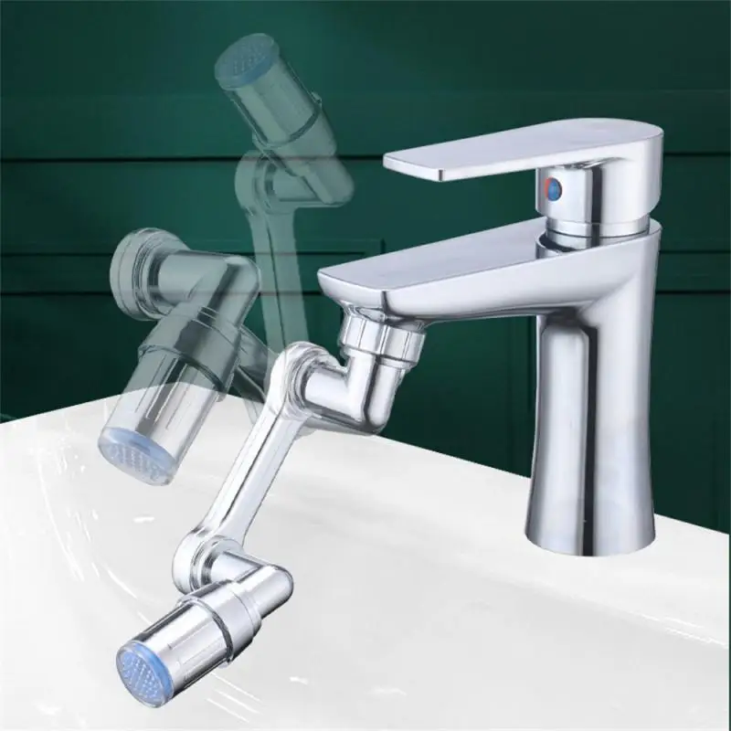 

Wash Basin 720 Degrees Rotatable 1080 ° Rotary Faucet Extender Faucet Splash-proof Nozzle Abs Wash Basin Faucet Bubbler Bubbler