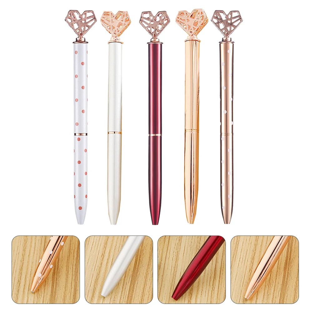 Pens Pen Ballpoint Metal Writing Stationery Heart Signature Student School Journal Pretty Signing Decorations Office Supplies
Pens Pen Ballpoint Metal Writing Stationery Heart Signature Student School Journal Pretty Signing Decorations Office Supplies