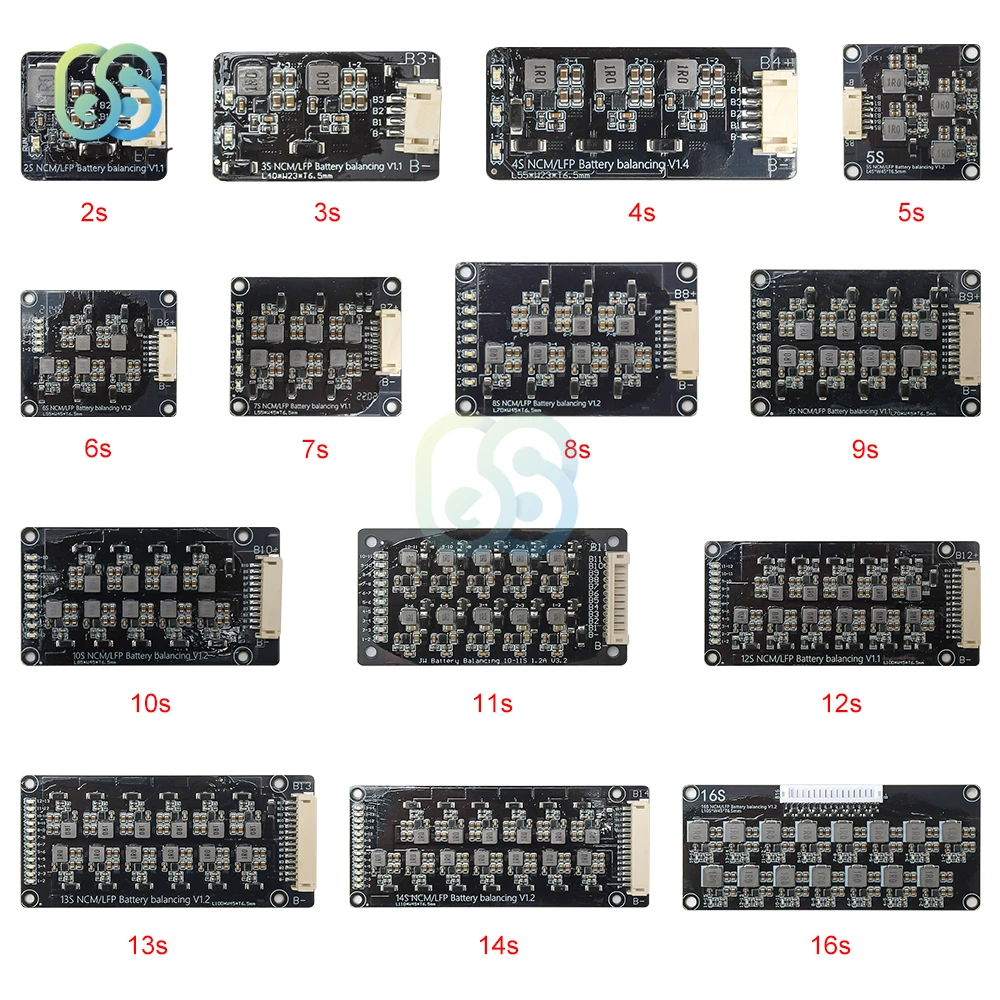 1.2A 2S-16S High Current Equalizer Module Li-Ion Lifepo4 Lithium Battery Active Balancer Energy Transfer BMS 3S 4S 5S 6S 7S 8S
1.2A 2S-16S High Current Equalizer Module Li-Ion Lifepo4 Lithium Battery Active Balancer Energy Transfer BMS 3S 4S 5S 6S 7S 8S